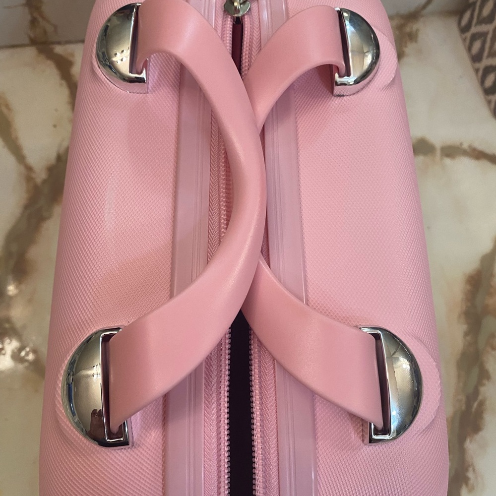 Hello Kitty Pink Heart Embossed Cosmetic Case - Picture 2 of 8
